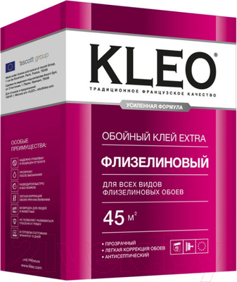 Клей для обоев KLEO Extra 45 Флизелиновый (320г)