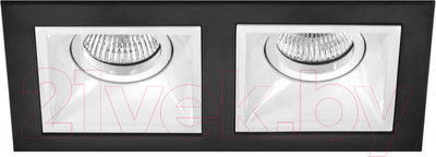 Комплект точечных светильников Lightstar Domino Quadro D5270606