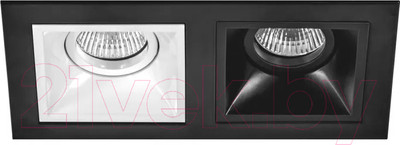 Комплект точечных светильников Lightstar Domino Quadro D5270607