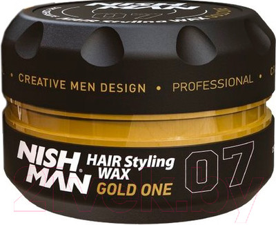 Воск для укладки волос NishMan Gold One 07 (100мл)