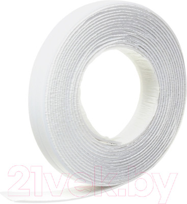 Лента бордюрная самоклеящаяся Unibob Для раковин и ванн 12.8ммx3.35м / 46325 (белый)