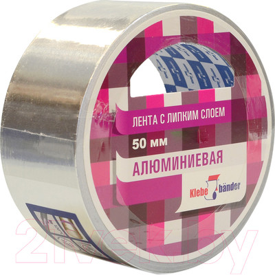 Лента алюминиевая Klebebander 50ммx50м 50мкм (без и/у)