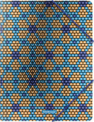 Папка для бумаг Erich Krause Blue&Orange Beads / 52898