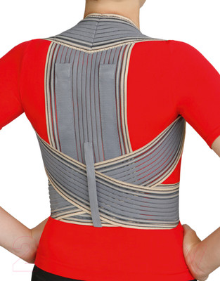 Корректор осанки MEK 2002 (L, серый)