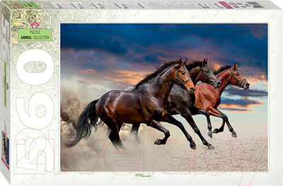 Пазл Step Puzzle Лошади / 78093 (560эл)