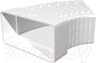 Колено воздуховода ERA 511КРП