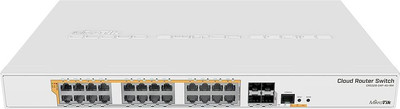 Коммутатор Mikrotik CRS328-24P-4S+RM