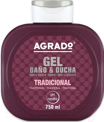 Гель для душа Agrado Traditional  (750мл)