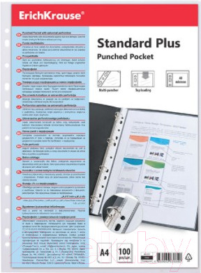 Набор файлов Erich Krause Fizzy Clear / 46701