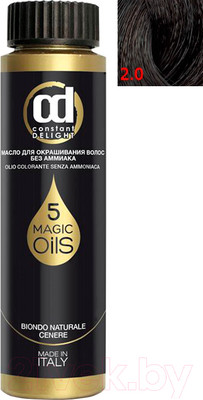 Масло для окрашивания волос Constant Delight Olio-Colorante без аммиака 2.0 (50мл, коричневый)