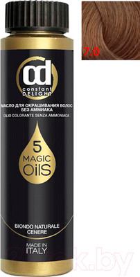 Масло для окрашивания волос Constant Delight Olio-Colorante без аммиака 7.0 (50мл, русый)