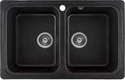 Мойка кухонная Gerhans C02 (черный)