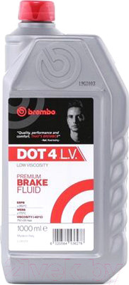 Тормозная жидкость Brembo DOT 4 Low Viscosity / L04210 (1л)