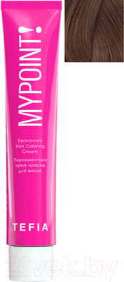 Крем-краска для волос Tefia Mypoint 7/8 (60мл, блондин коричневый)