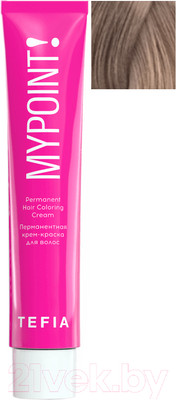 Крем-краска для волос Tefia Mypoint 8/81 (60мл, светлый блондин коричнево-пепельный)
