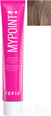 Крем-краска для волос Tefia Mypoint 9/81 (60мл, очень светлый блондин коричнево-пепельный)