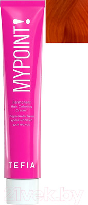 Крем-краска для волос Tefia Mypoint (60мл, медный)