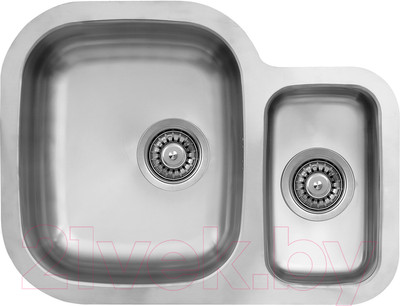 Мойка кухонная Ukinox Модерн MOP605.460 15GT10P (с сифоном)