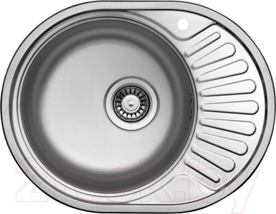 Мойка кухонная Ukinox FAD577.447 T6K 2L (с сифоном)