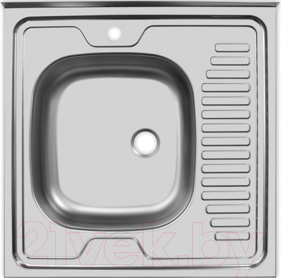 Мойка кухонная Ukinox STD600.600 4C 0L (с сифоном)