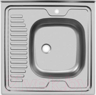 Мойка кухонная Ukinox STD600.600 5C 0RS (с сифоном)