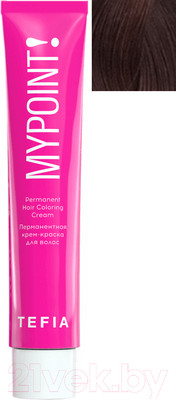 Крем-краска для волос Tefia Mypoint 6/48 (60мл, темный блондин медно-коричневый)