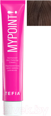 Крем-краска для волос Tefia Mypoint 6/8 (60мл, темный блондин коричневый)