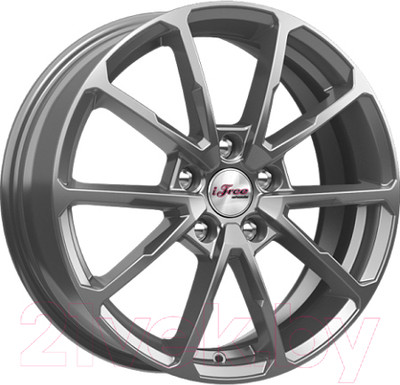 Литой диск iFree Skibidi 17x6.5" 5x114.3мм DIA 67.1мм ET 49мм Хай вэй