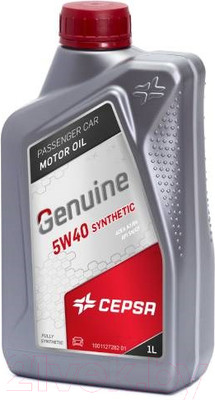 Моторное масло Cepsa Genuine 5W40 Synthetic / 512554190 (1л)