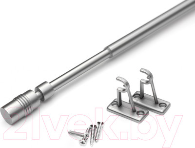 Карниз для штор Lm Decor Cafe Цилиндр KF102 (сатин, 0.8-1.2м)