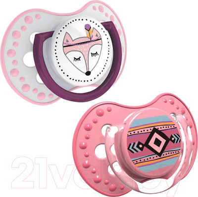 Набор пустышек Lovi Indian Summer динамичная / 22/876girl (2шт)