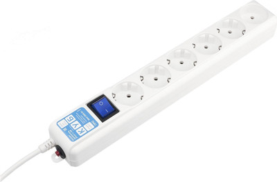 Сетевой фильтр Power Cube SPL(5+1)-16B-P-5М