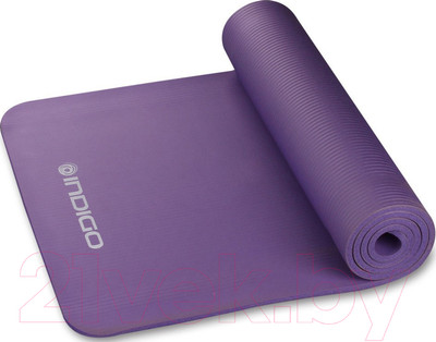 Коврик для йоги и фитнеса Indigo Sport NBR IN194 (сиреневый)