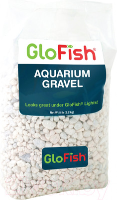 Грунт для аквариума GloFish 29025 (2.26кг, белый)