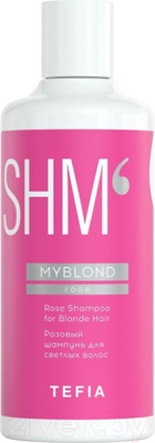Оттеночный шампунь для волос Tefia Myblond Розовый для светлых волос (300мл)