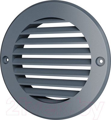 Решетка вентиляционная ERA 10РКН с фланцем (серый)
