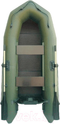 Надувная лодка Муссон 2600 С (зеленый)