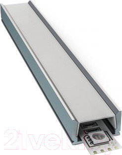 Профиль для светодиодной ленты Apeyron Electrics П-образный 08-05 (серебристый)