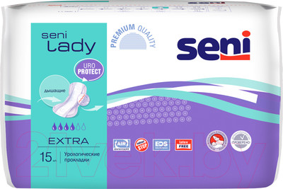 Прокладки урологические Seni Lady Extra (15шт)
