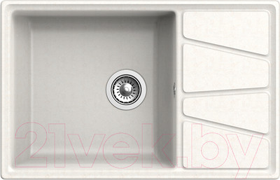 Мойка кухонная GranFest GF-V780L (белый)