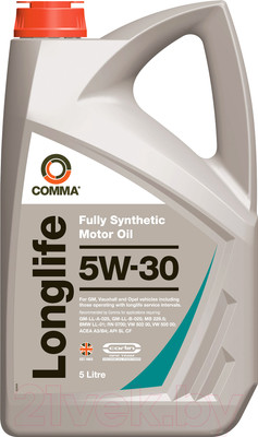 Моторное масло Comma Long Life 5W30 / GML5L (5л)