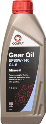 Индустриальное масло Comma Gear Oil GL-5 85W140 / HMG1L (1л)