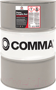 Антифриз Comma SLA205L концентрат (205л, красный)