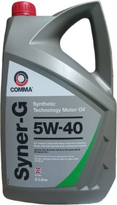 Моторное масло Comma Syner-G 5W40 / SYN5L (5л)