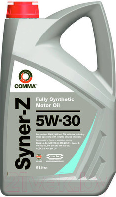 Моторное масло Comma Syner-Z 5W30 / SYZ5L (5л)