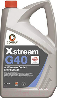 Антифриз Comma Basf Glysantin G40 концентрат / XSG405L (5л, фиолетовый)