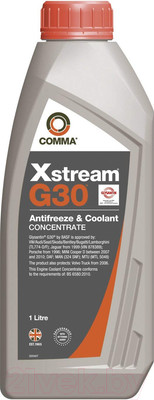 Антифриз Comma BASF Glysantin G30 концентрат / XSR1L (1л, красный)