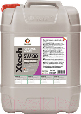 Моторное масло Comma Xtech 5W30 / XTC20L (20л)