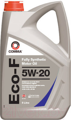 Моторное масло Comma Eco-F 5W20 / ECF5L (5л)