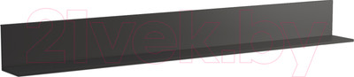 Полка Мебель-КМК 2000 Монако 0673.33 (графит)